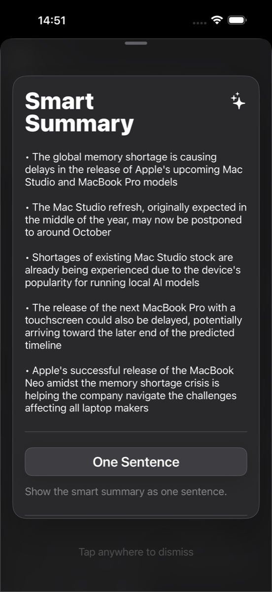 Bulletin iPhone screenshot 2