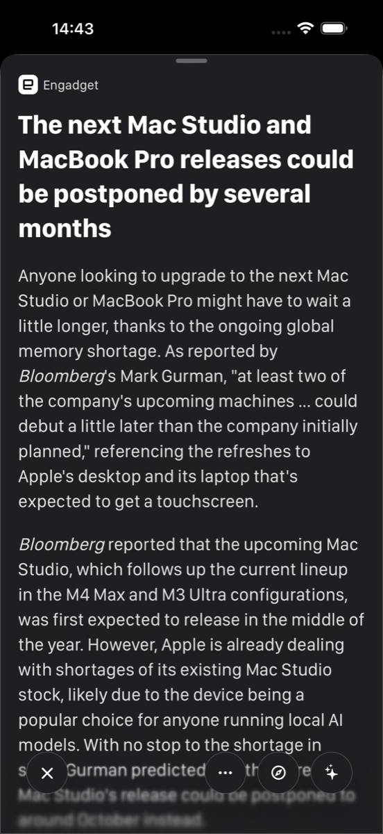 Bulletin iPhone screenshot 3