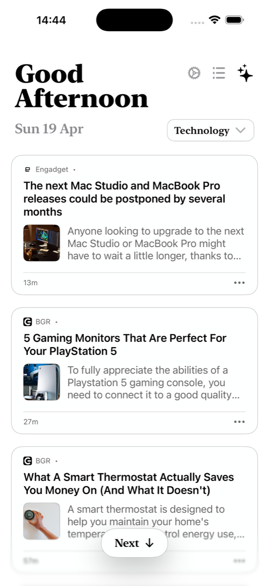 Bulletin iPhone screenshot 4