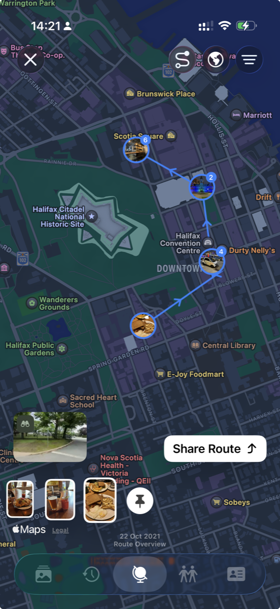 Globetrotter iPhone screenshot 2