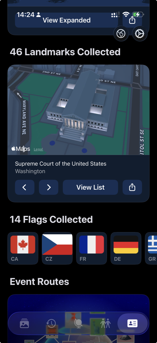 Globetrotter iPhone screenshot 5