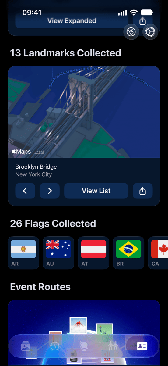 Globetrotter iPhone screenshot 6