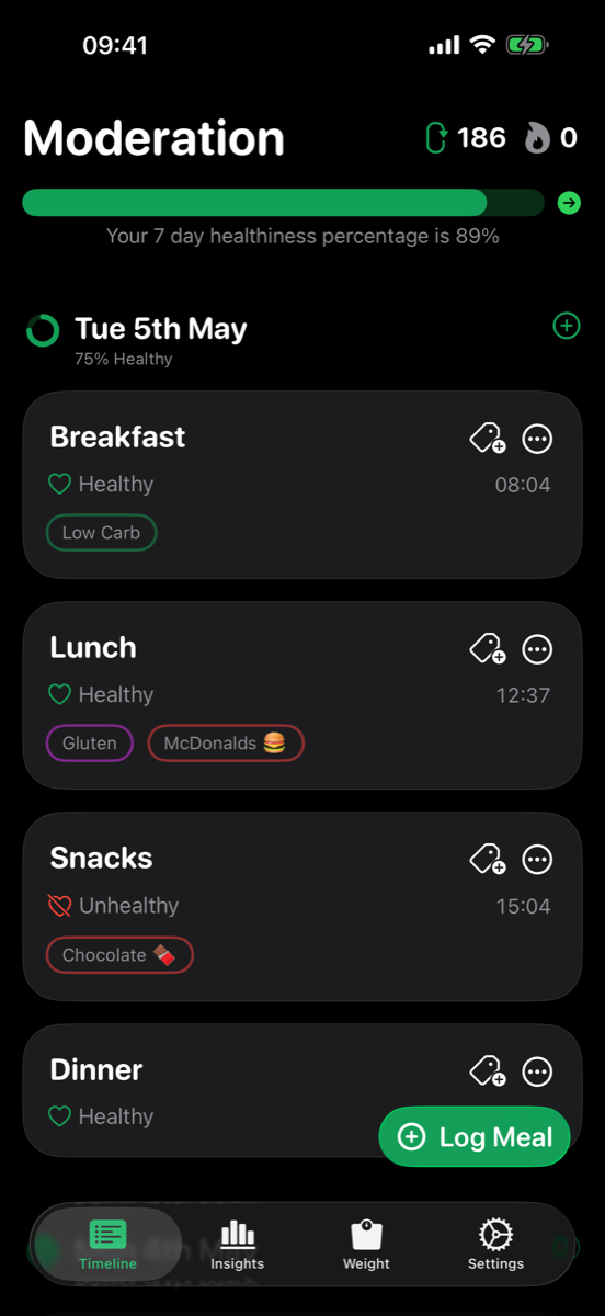 Moderation iPhone screenshot 5