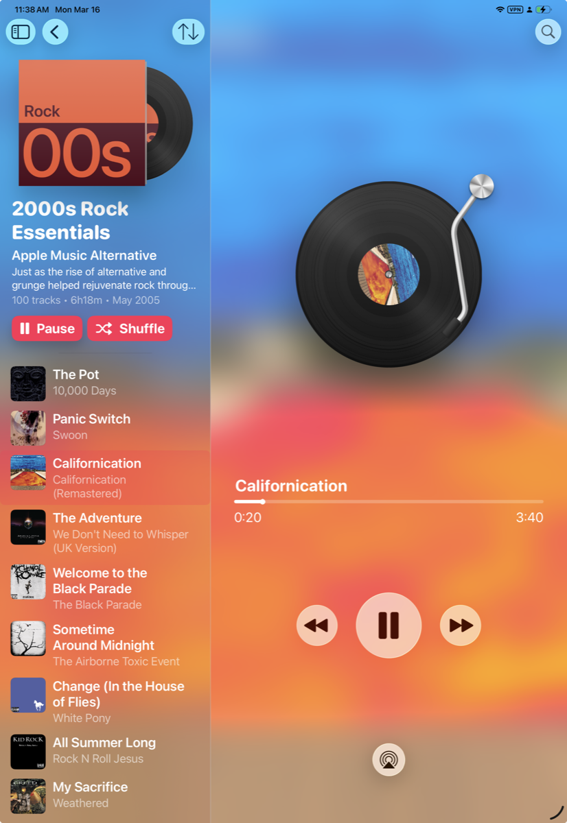 Vinyls iPad screenshot 2