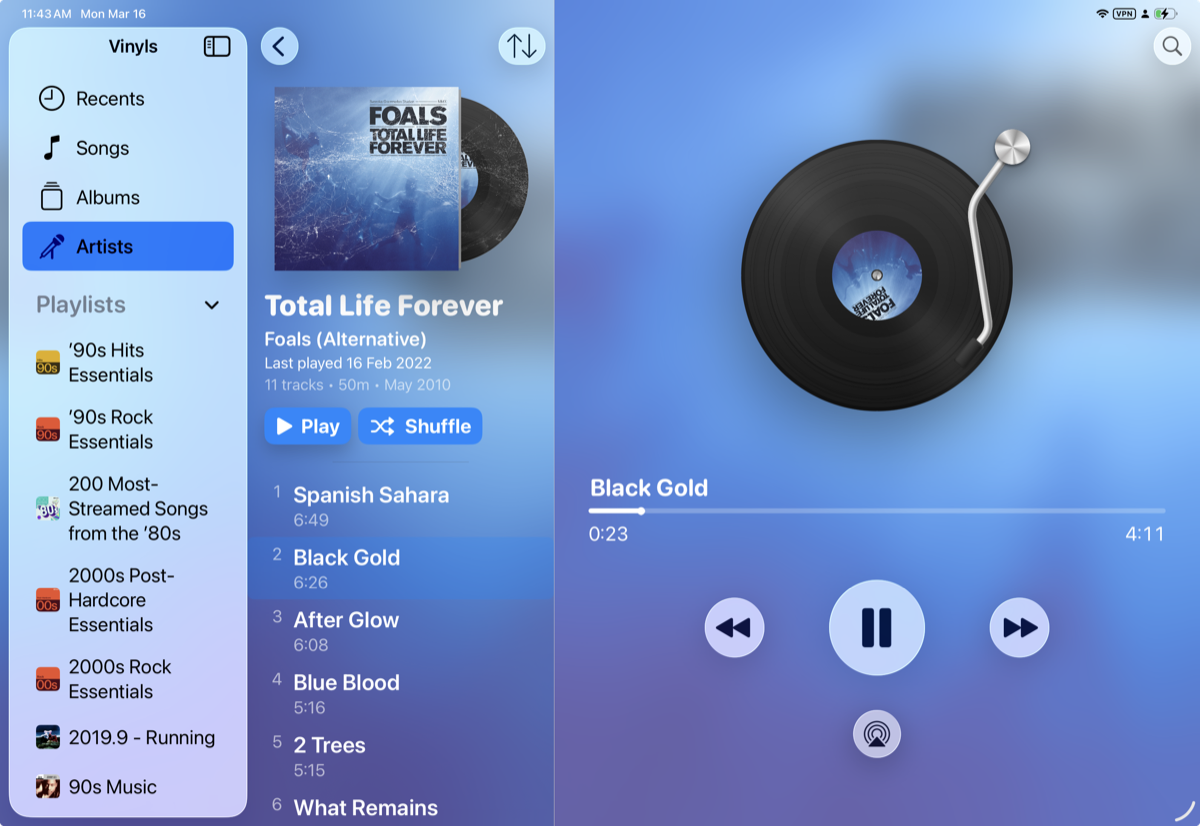 Vinyls iPad screenshot 5