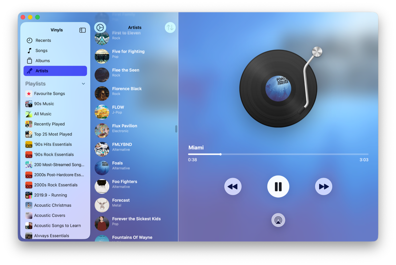 Vinyls Mac screenshot 1